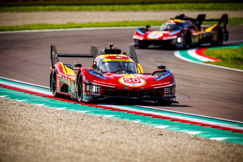 Nicklas Nielsen ærgerlig over misset podie på Imola.
(Foto: Ferrari Media)
